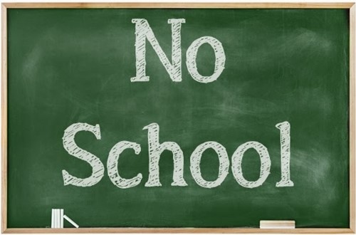  NO SCHOOL