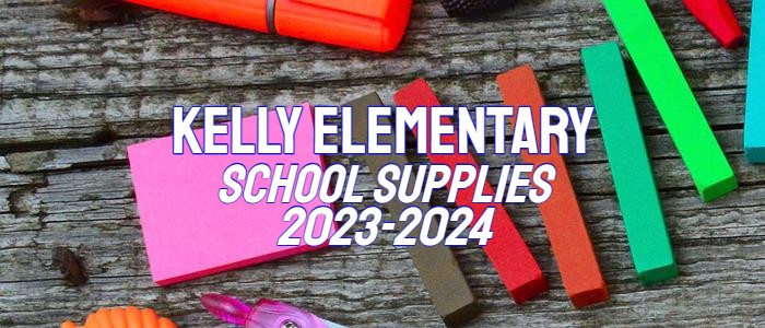  2023-2024 School Supply List