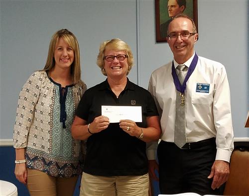 Knights of Columbus Donation to BMF 