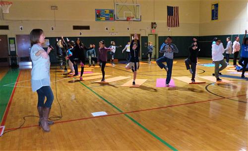 Yoga at EMS 