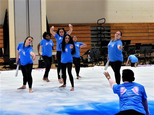 Winter Color Guard 