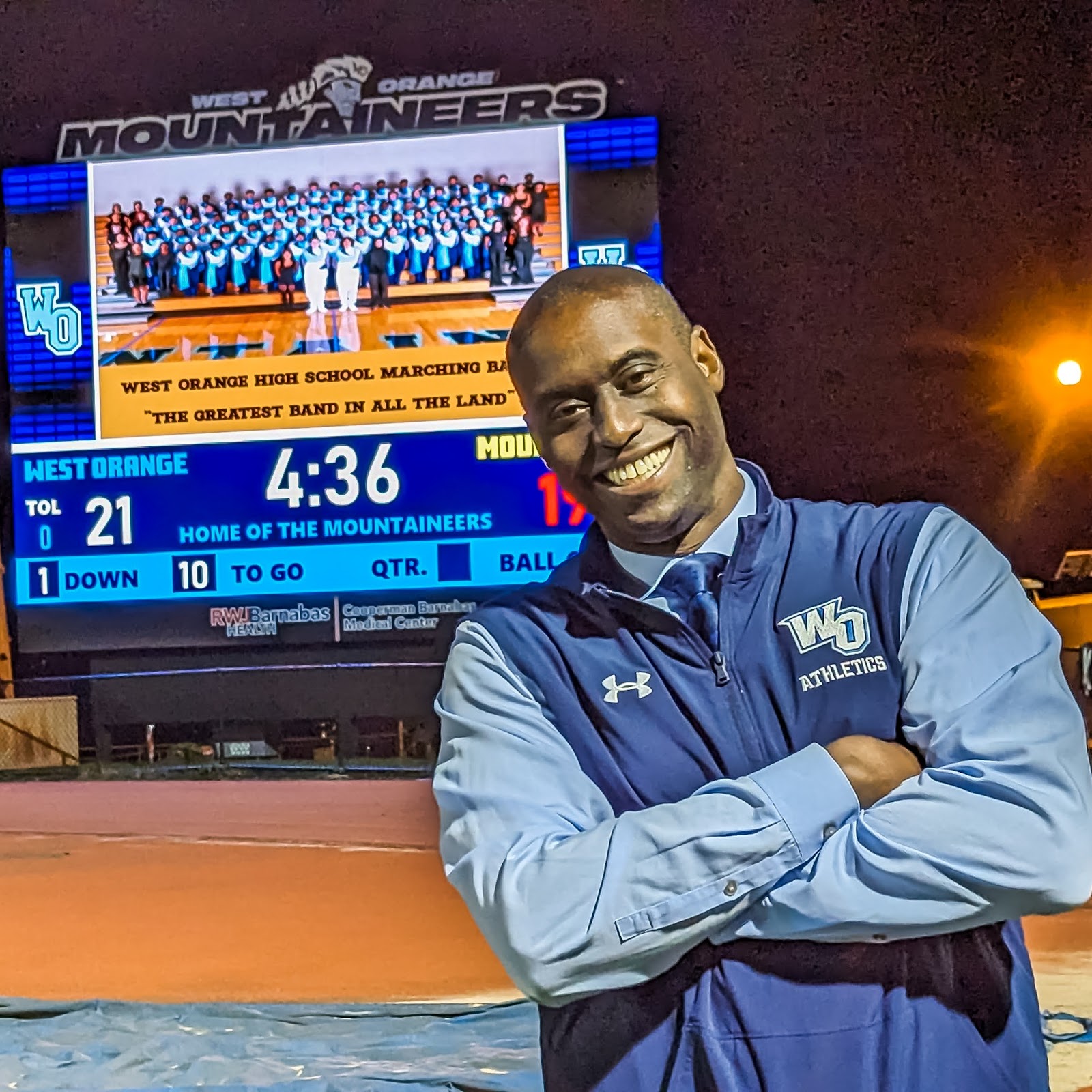 West Orange High School Unveils StateoftheArt Video Scoreboard