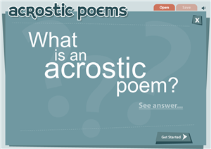 Acrostic 