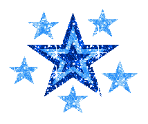 GlitterStarBlue 