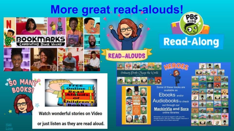 Read Alouds!