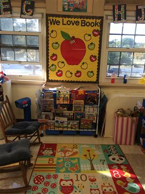 Our classroom book nook Our classroom book nook