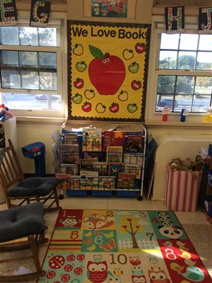 Our classroom book nook 